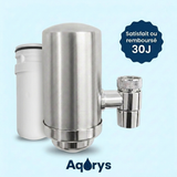Filtre de robinet Aqorys — Acier inoxydable 304